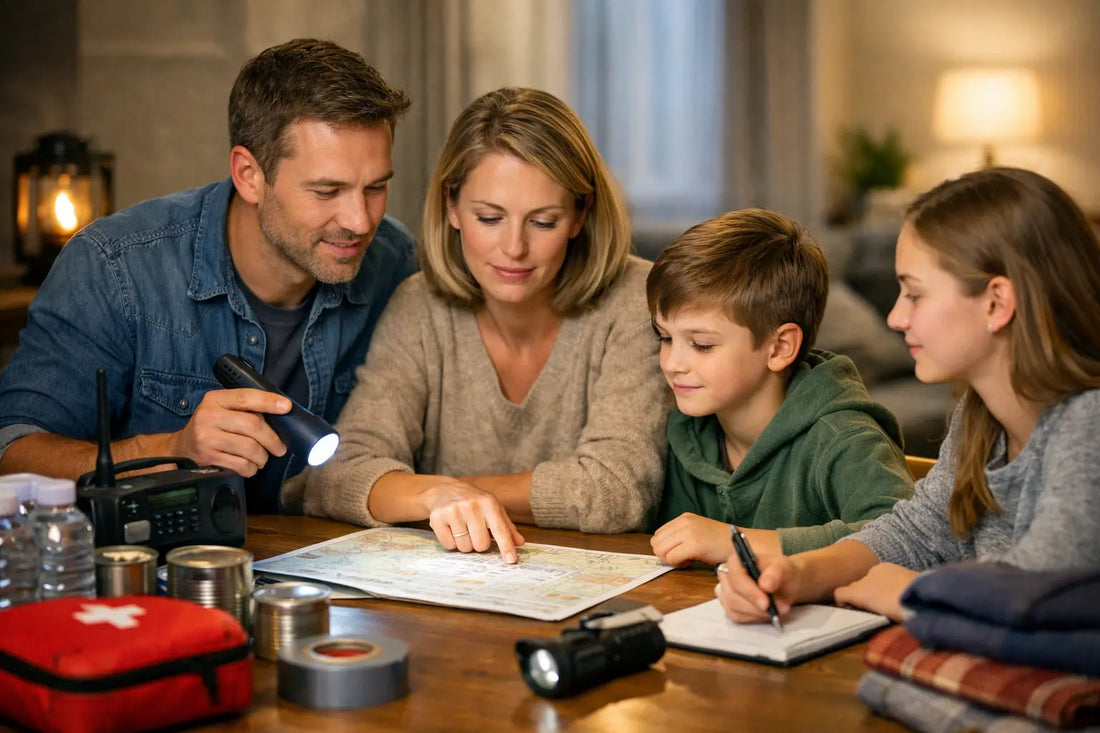 Guide till familjens krisplan - steg för steg