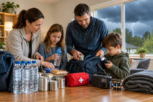 Household Severe Weather Guide för familjens beredskap