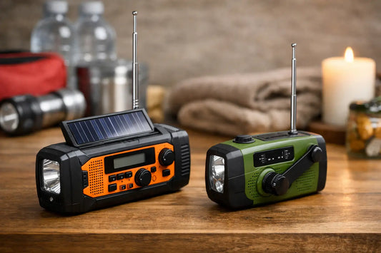 Solar radio vs hand crank - vilket val passar?