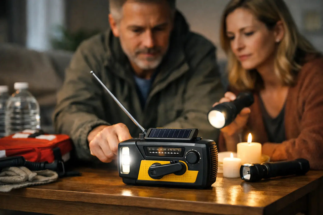 Handvevsradio: fördelar när elen försvinner