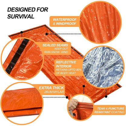 Emergency Bivy Bag (2 Pack)