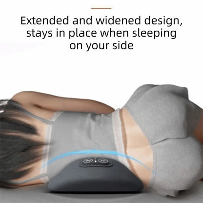 Heating Function 3-in-1 Back Massager Vibrating Massage Multi-functional Electric Lumbar Support Pillow